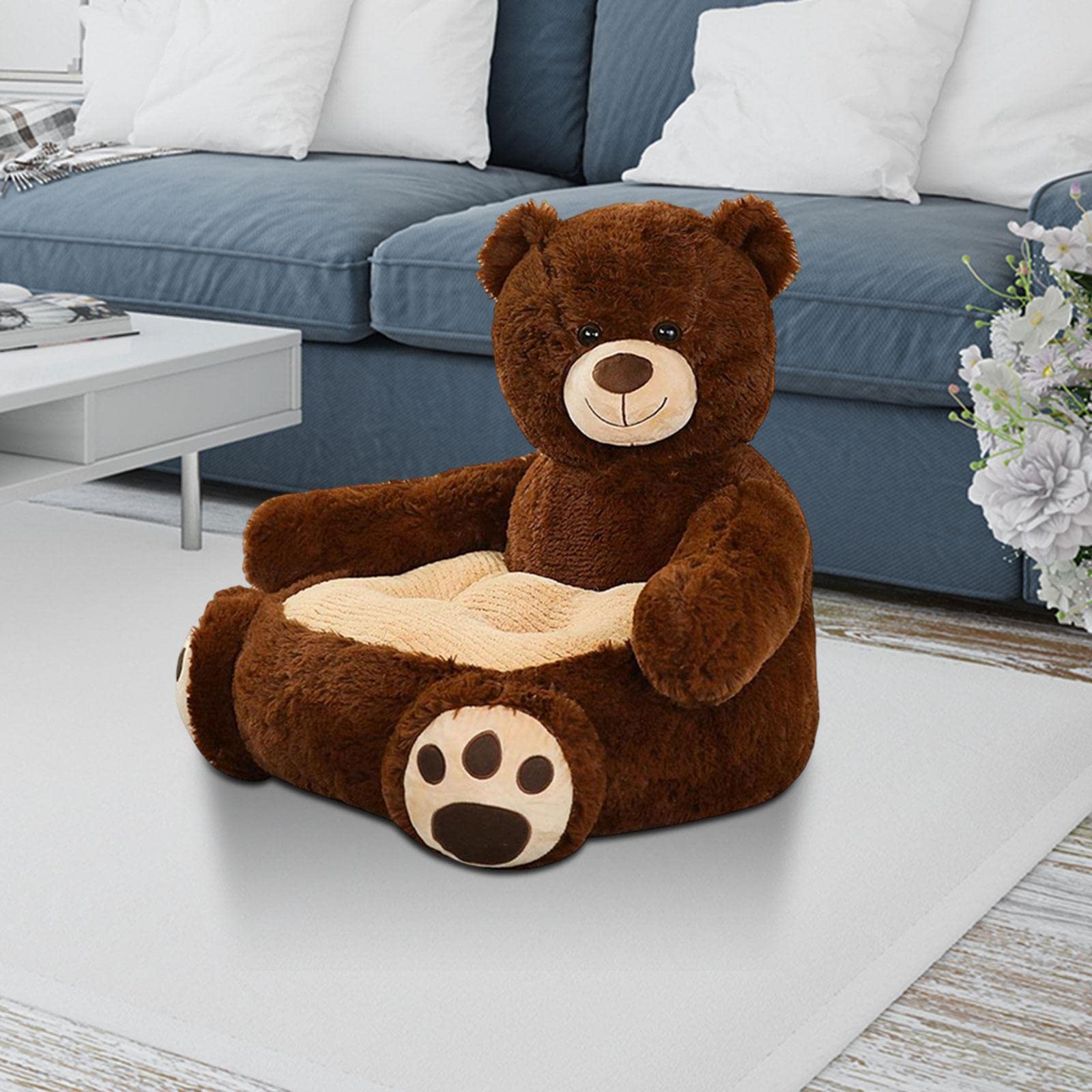 BEAR　ソファ YWJLQH Kids Animal Sofa Seat Cozy Armchair for Home Decor, Bear